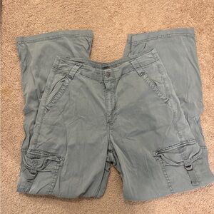 American Eagle Blue/Gray Cargo Pants